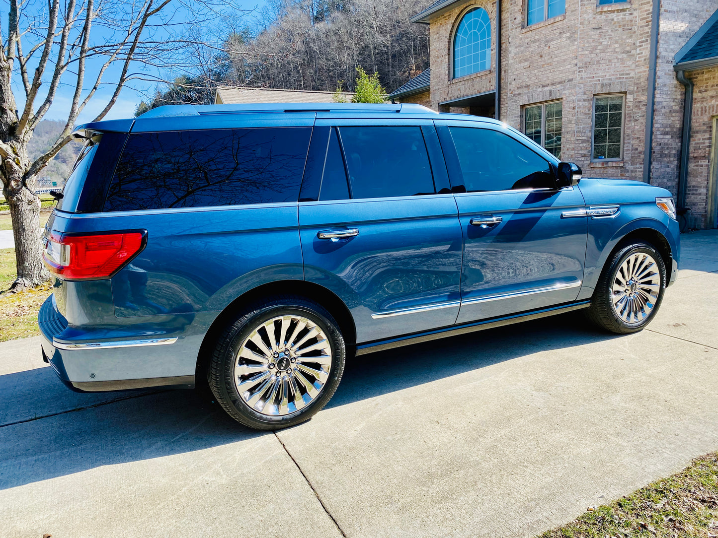 21" Lincoln MKX / Ford Edge Bright Chrome wheels rims Factory set 10076 EXCHANGE