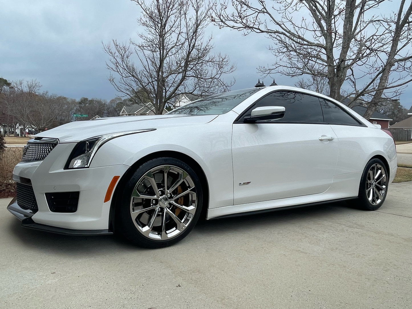 18" Cadillac CTS Bright Chrome wheels rims Factory OEM 2014-2020 4715