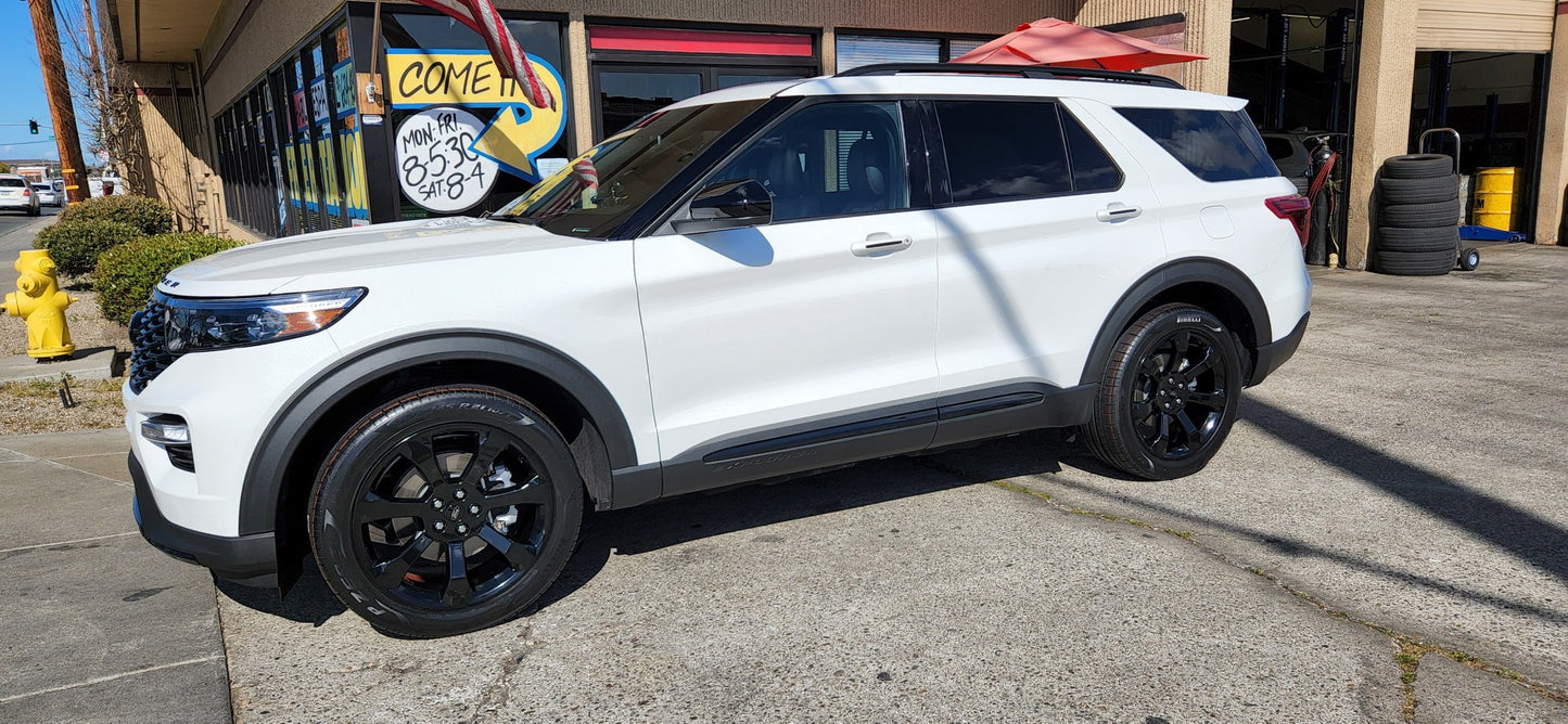 22" Ford Expedition Gloss Black wheels rims Factory OEM set 10145 EXCHANGE