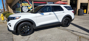 18" Jeep Grand Cherokee Dodge Durango Black wheels rims Factory OEM set 9136