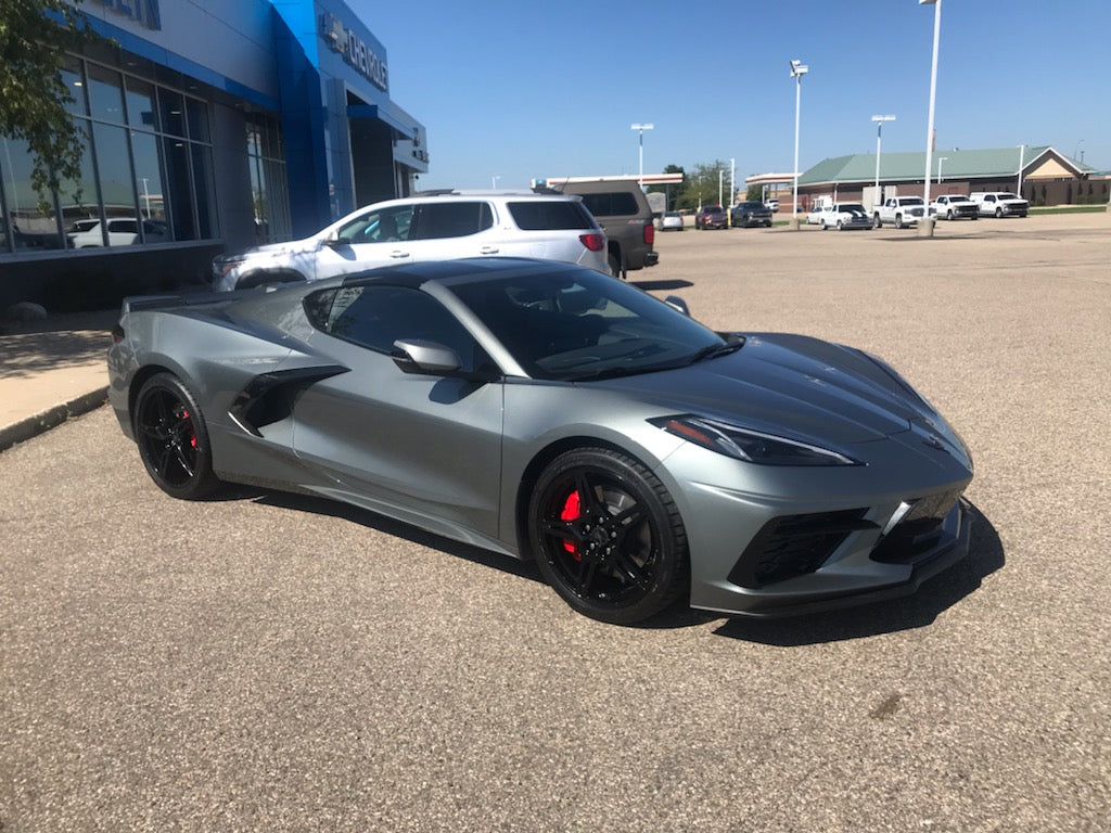 20" 21" Corvette C8 Z06 E-Ray Gloss Black wheels rims Factory OEM Set EXCHANGE