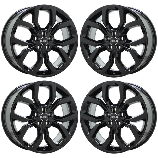 19" Range Rover Sport black wheels rims Factory OEM set 4 72262
