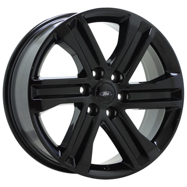 20" Ford F150 Truck Gloss Black wheels rims Factory OEM set 4 10344