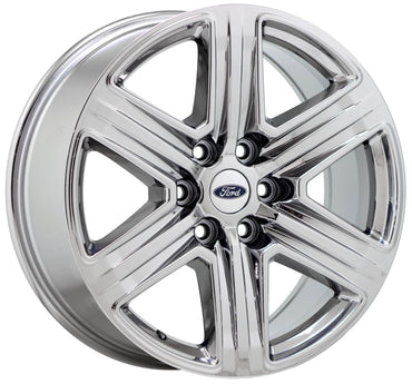 20" Ford F150 Truck Bright Chrome wheels rims Factory OEM set 4 10172