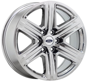 20" Ford F150 Truck Bright Chrome wheels rims Factory OEM set 4 10172