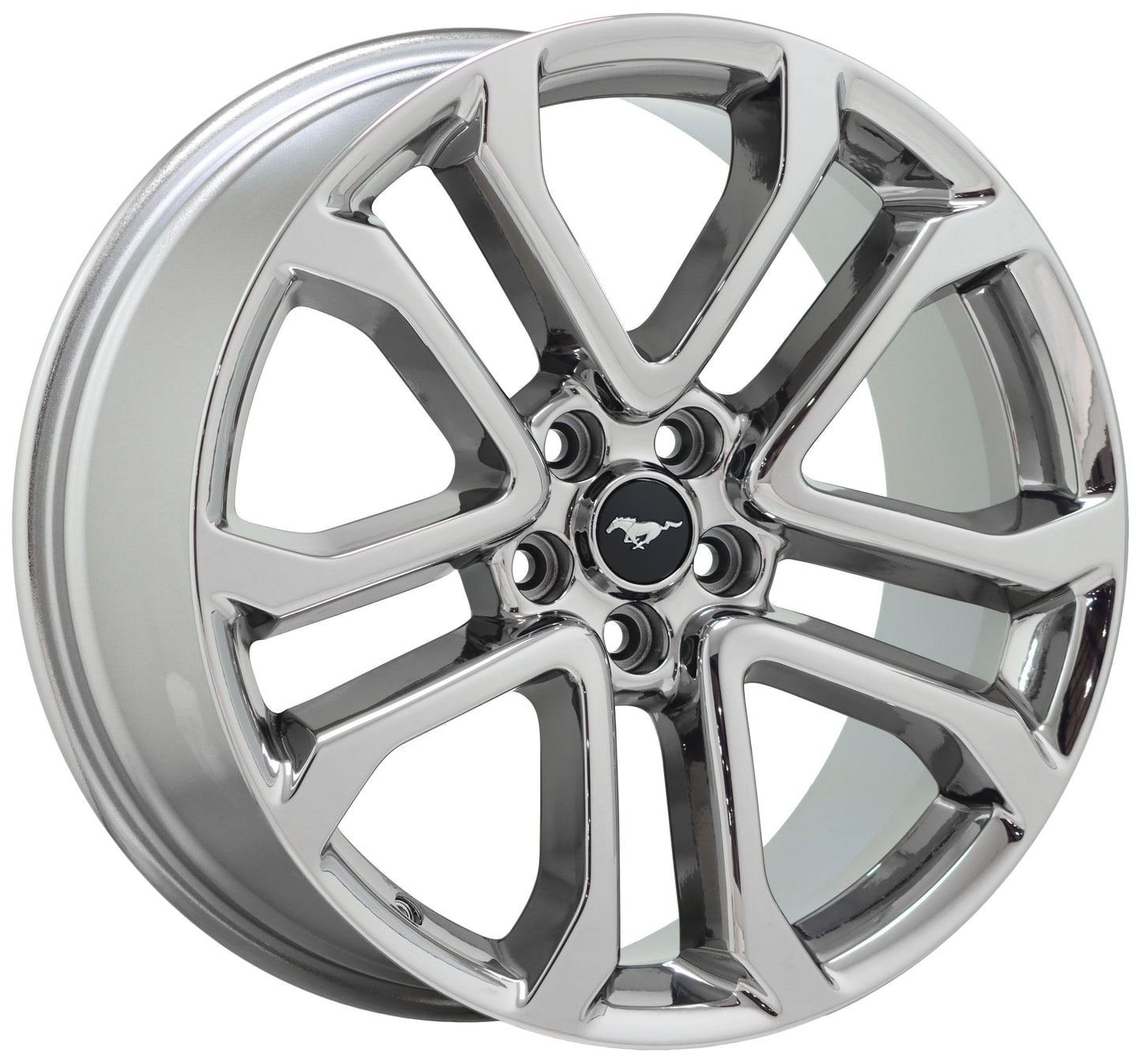 20" Ford Mustang GT Bright Chrome wheels rims Factory OEM set 10167 EXCHANGE