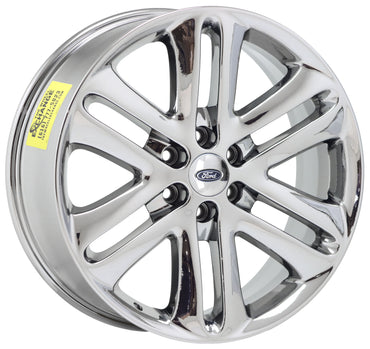 22" Ford F150 Truck Platinum Bright Chrome wheels rims Factory OEM set 3918