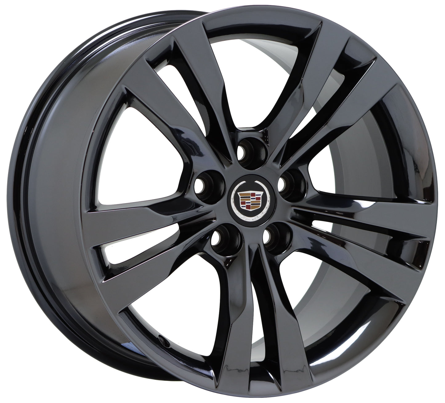 18x8.5 18x9.5 Cadillac CTS V- Black Chrome wheels rims 4717 4719 EXCHANGE