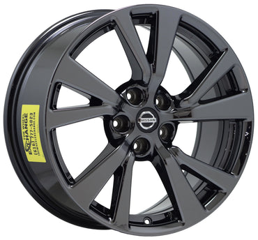 18" Nissan Maxima Black Chrome wheels rims Factory OEM set 4 62721