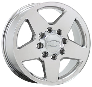 EXCHANGE 20" Silverado Sierra 2500 3500 PVD Chrome wheels rims Factory OEM 5503