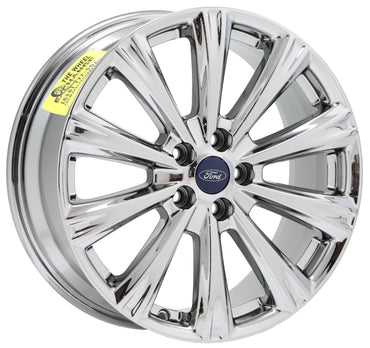 18" Ford Escape Bright Chrome wheels rims Factory OEM set 10110