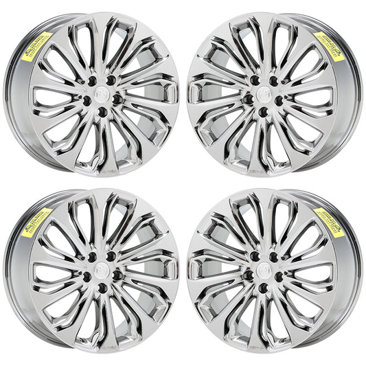 20" Buick Lacrosse Bright Chrome wheels rims Factory OEM set 4781 EXCHANGE