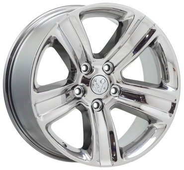 20" Dodge Ram 1500 Truck Bright Chrome wheels rims Factory OEM set 4 2453
