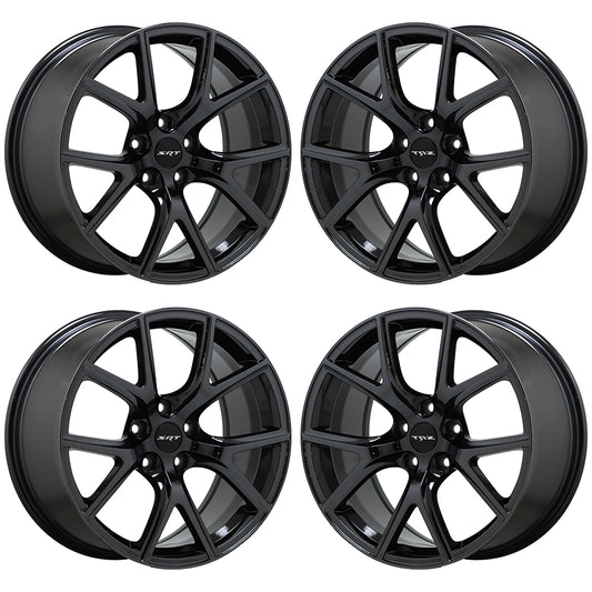 20" Grand Cherokee SRT Black Chrome wheels rims Factory OEM 9173 set