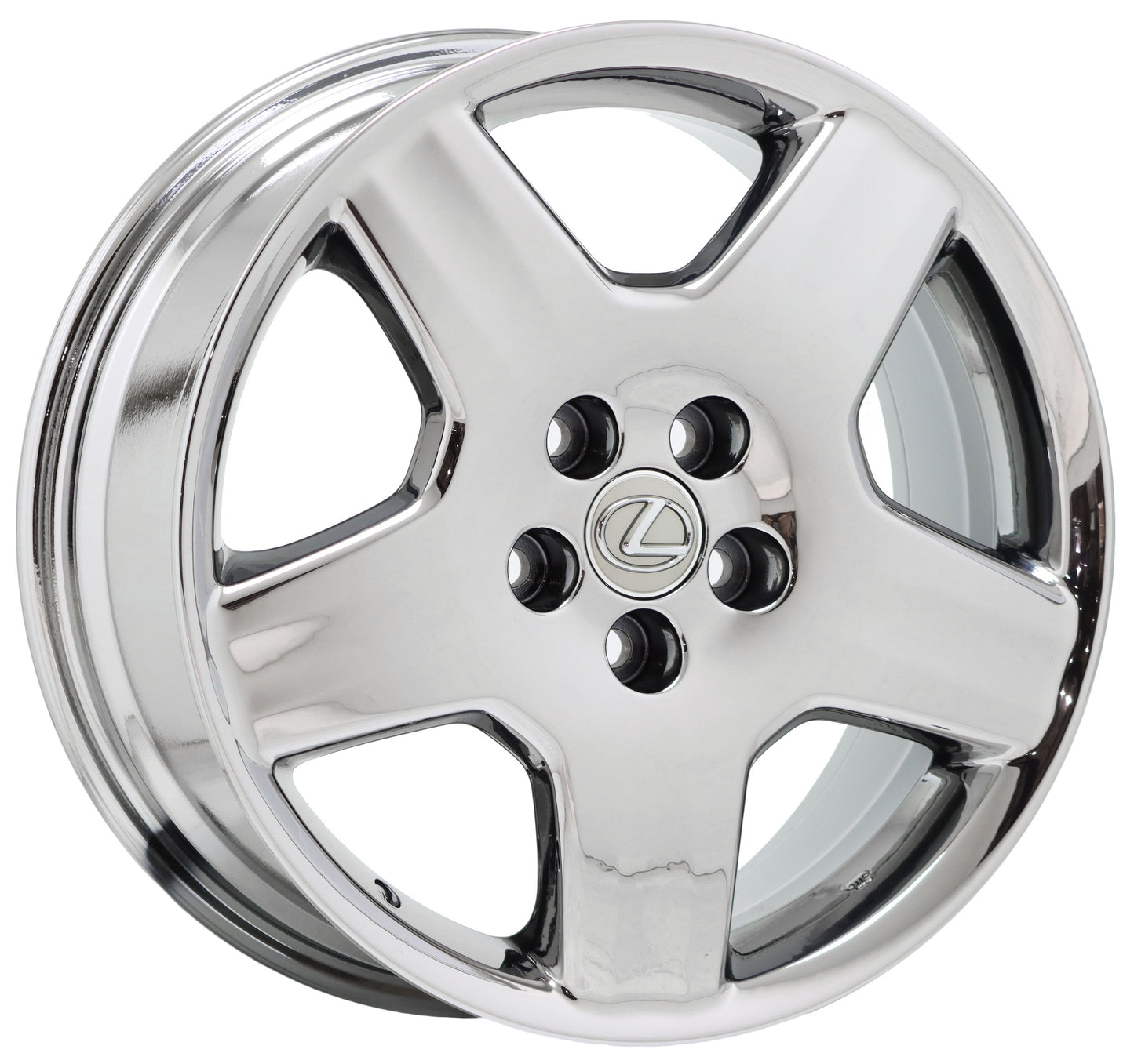 18" Lexus LS430 Bright Chrome wheels rims Factory OEM set 74179 EXCHANGE