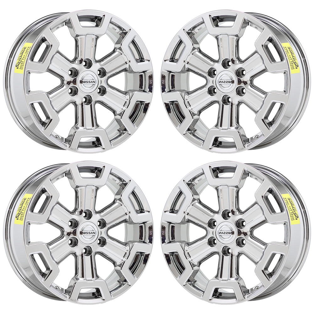 20" Nissan Titan XD Truck Bright Chrome wheels rim Factory OEM 62727 EXCHANGE