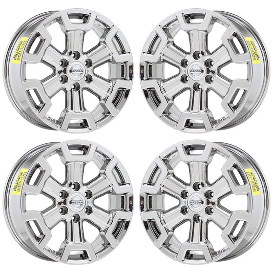 20" Nissan Titan XD Truck Bright Chrome wheels rim Factory OEM 62727 EXCHANGE