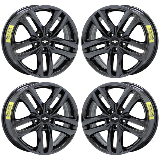 19" Chevrolet Equinox Black Chrome wheels rims Factory OEM set 5832