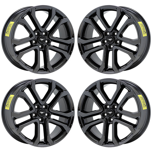20" Ford Mustang GT Black Chrome wheels rims Factory OEM set 10167 EXCHANGE