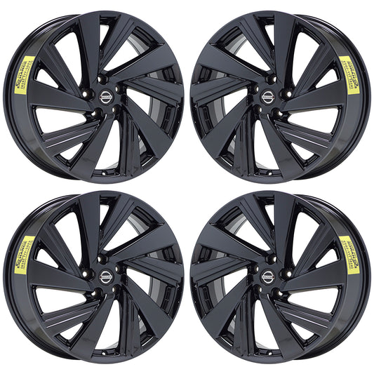 20" Nissan Murano Black Chrome wheels rims Factory OEM set 62707 EXCHANGE