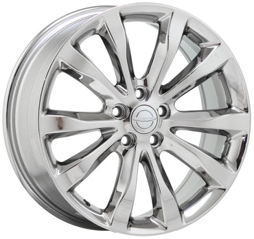 19" Chrysler 300 AWD Bright Chrome wheels rims Factory OEM set 4 2538