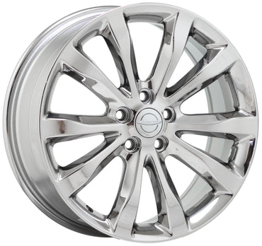 19" Chrysler 300 AWD Bright Chrome wheels rims Factory OEM set 4 2538