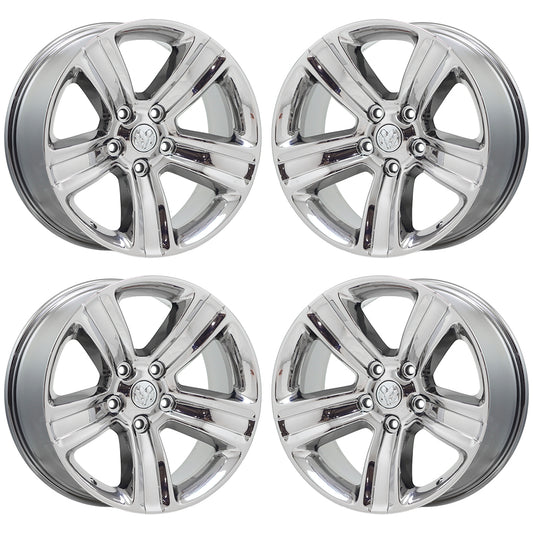 20" Dodge Ram 1500 Truck Bright Chrome wheels rims Factory OEM set 4 2453