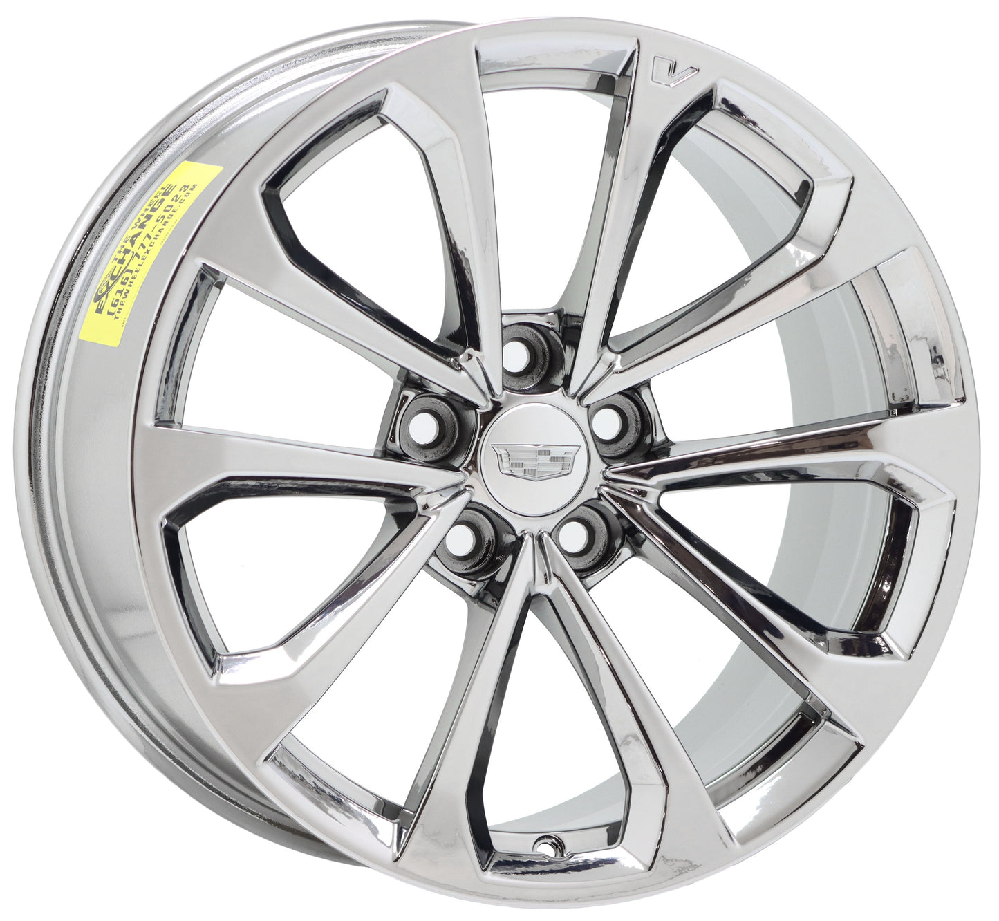 19" Cadillac CTS-V Bright Chrome Wheels Rims Factory OEM Set 4752 4754 EXCHANGE