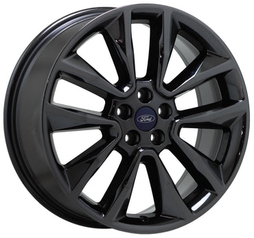 19" Ford Escape Black Chrome wheels rims Factory OEM set 3970