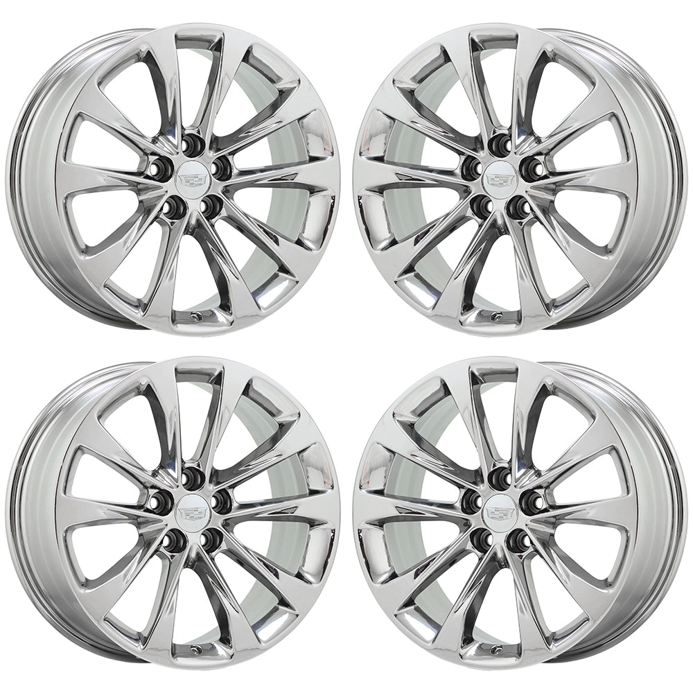 20" Cadillac CT6 Bright Chrome wheels rims Factory OEM 4866 EXCHANGE