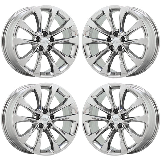 20" Cadillac CT6 Bright Chrome wheels rims Factory OEM 4866 EXCHANGE