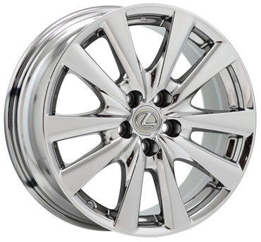 18" Lexus GS350 GS450 Bright Chrome wheels rims Factory OEM set 4 74269