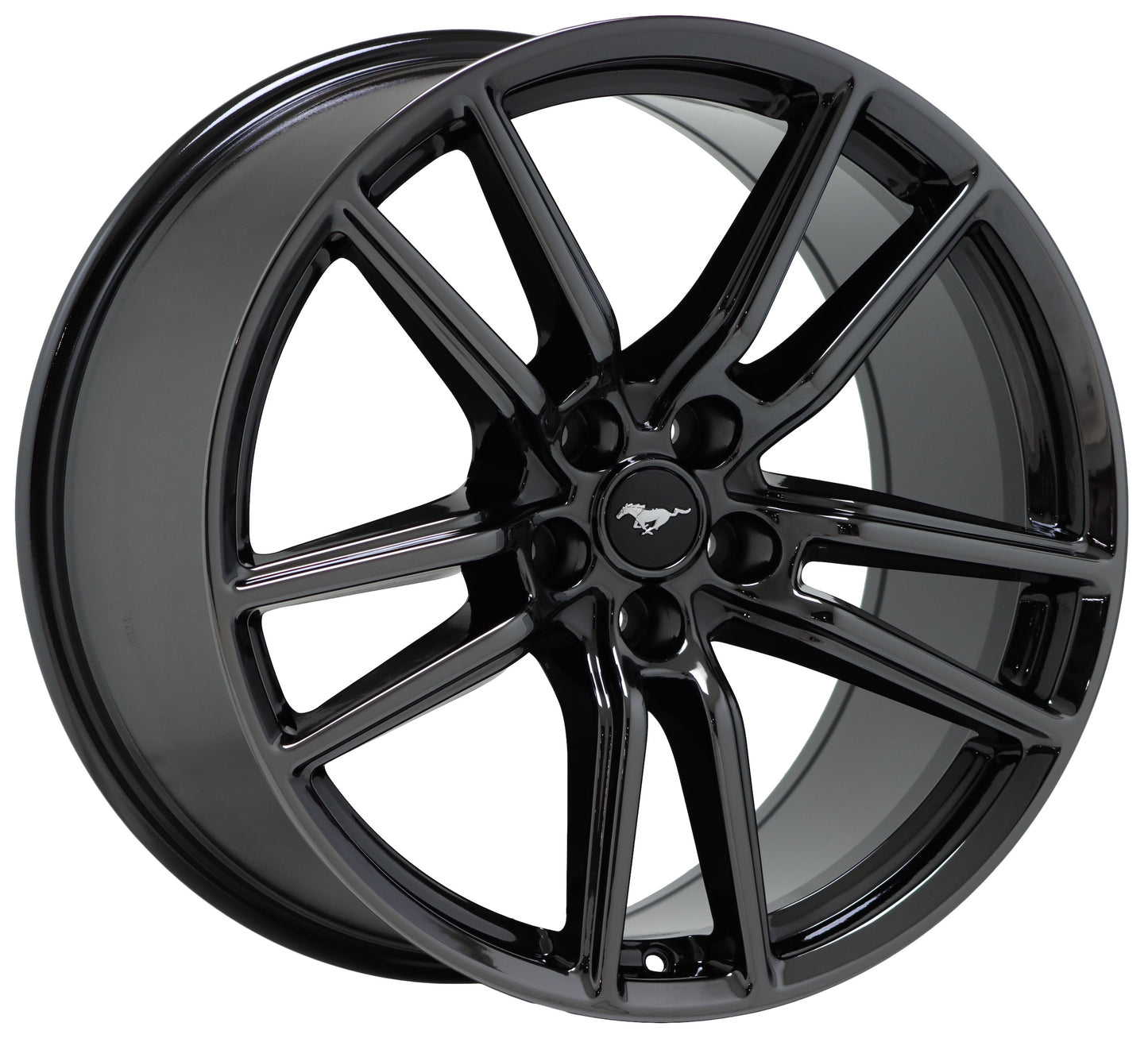 20" Ford Mustang Shelby GT500 Black Chrome wheels OEM set 10278 10279 EXCHANGE