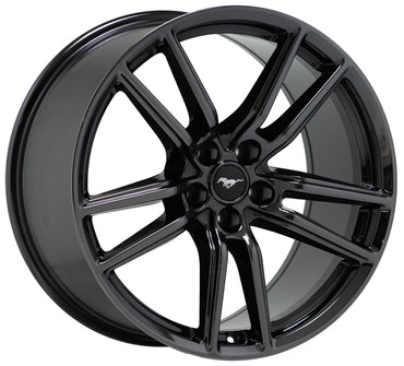 20x11 Ford Mustang GT500 Black Chrome wheels rims Factory OEM set 10278 10279