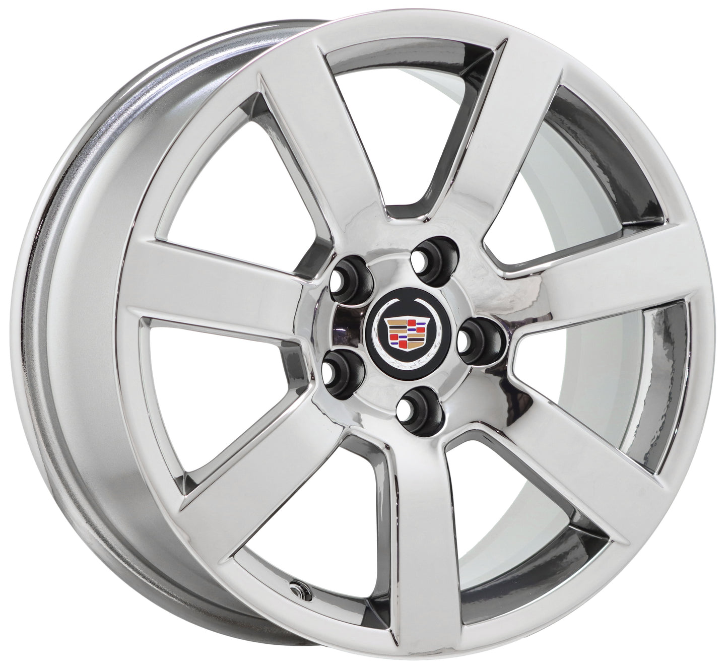 17" Cadillac ATS Sedan Bright Chrome wheels rims Factory OEM set 2013-2018 4701