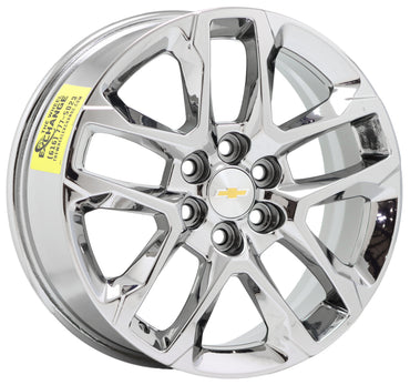 18" Chevrolet Traverse Bright Chrome wheels rims Factory OEM set 5843