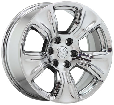 20" Dodge Ram 1500 Truck Bright Chrome wheels rims Factory OEM set 2674