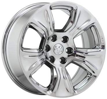 20" Dodge Ram 1500 Truck Bright Chrome wheels rims Factory OEM set 2674