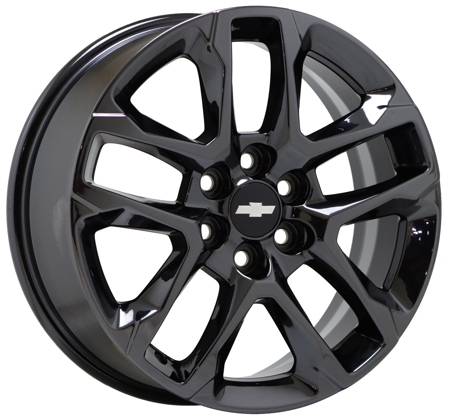 18" Chevrolet Traverse Black Chrome wheels rims Factory OEM set 5843