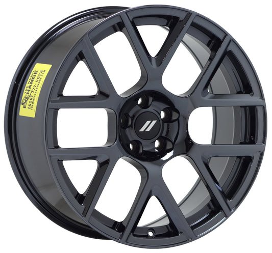 20x9 Dodge Charger Challenger ScatPack Black Chrome wheel rim Factory 2527 x1