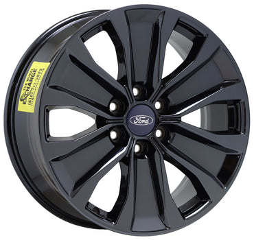 20" Ford F150 Truck Black Chrome wheels rims Factory OEM 2019 2020 set 4 10173