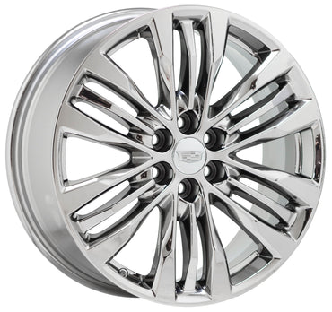 20" Cadillac XT5 Bright Chrome wheels rims Factory OEM set 4801