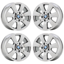 Load image into Gallery viewer, 16&quot; BMW 320 325 330 PVD Chrome wheels rims Factory OEM set 4 71498

