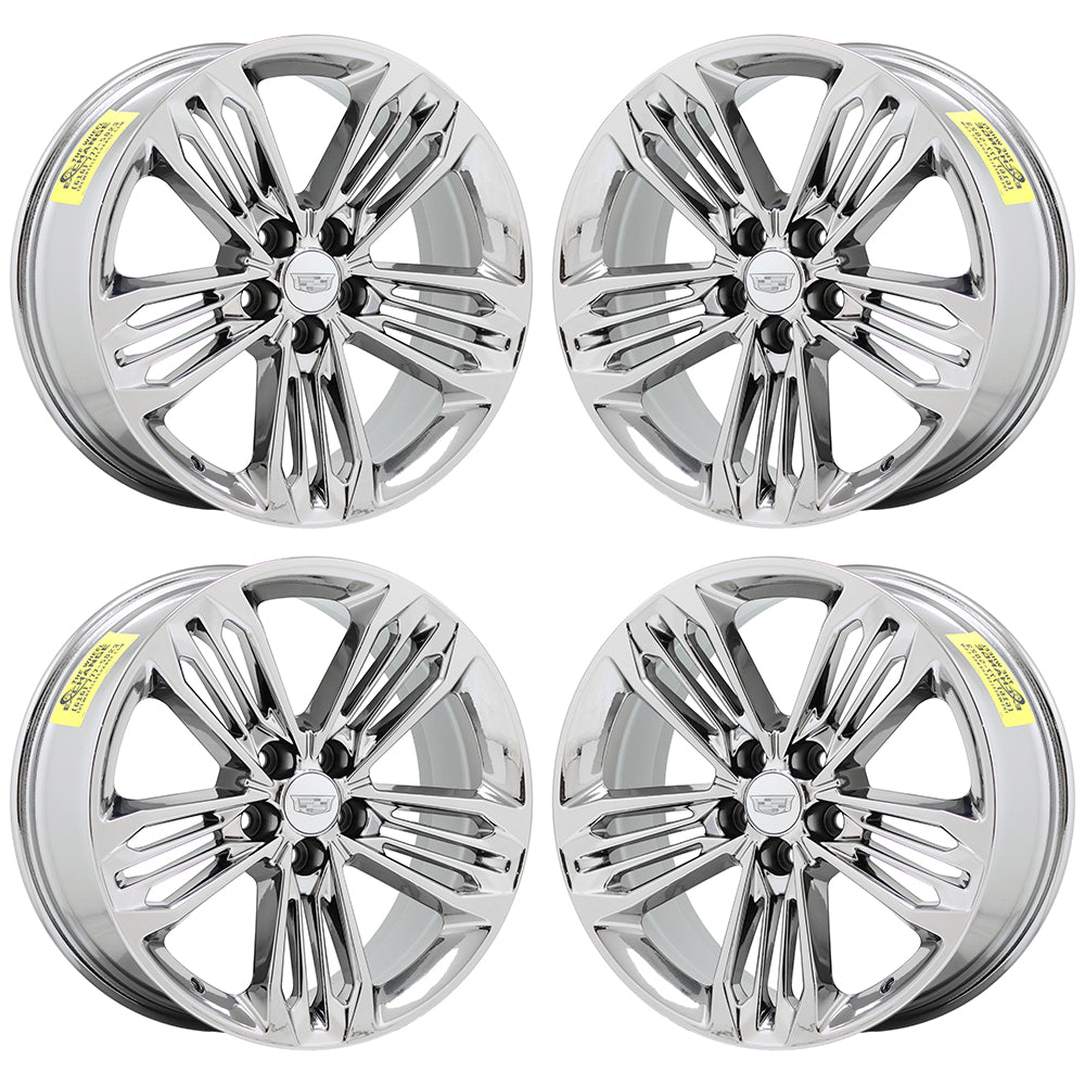 20" Cadillac CT6 XTS Bright Chrome wheels rims set 4865 96227 EXCHANGE