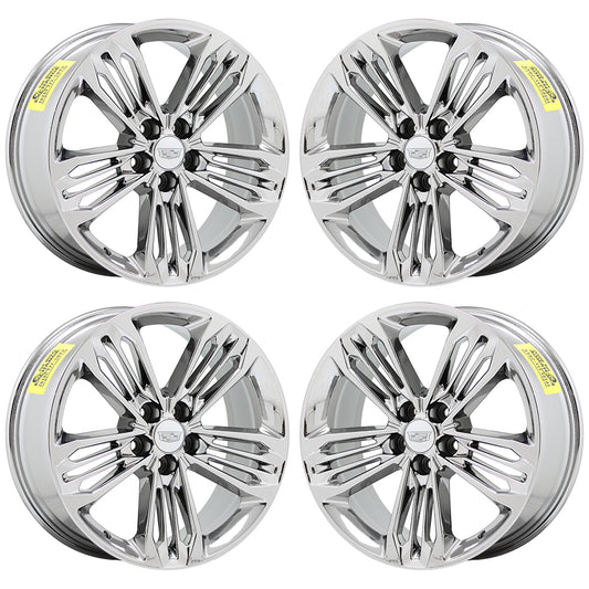 20" Cadillac CT6 XTS Bright Chrome wheels rims set 4865 96227 EXCHANGE