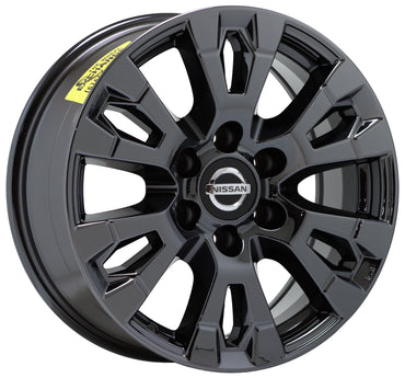 18" Nissan Armada Titan Black Chrome wheels rims Factory OEM set 62726