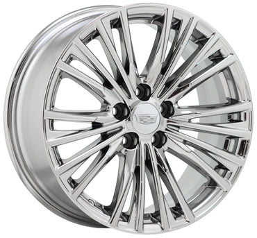 18" Cadillac CT4 ATS Bright Chrome wheels rims Factory OEM set 4861 96916
