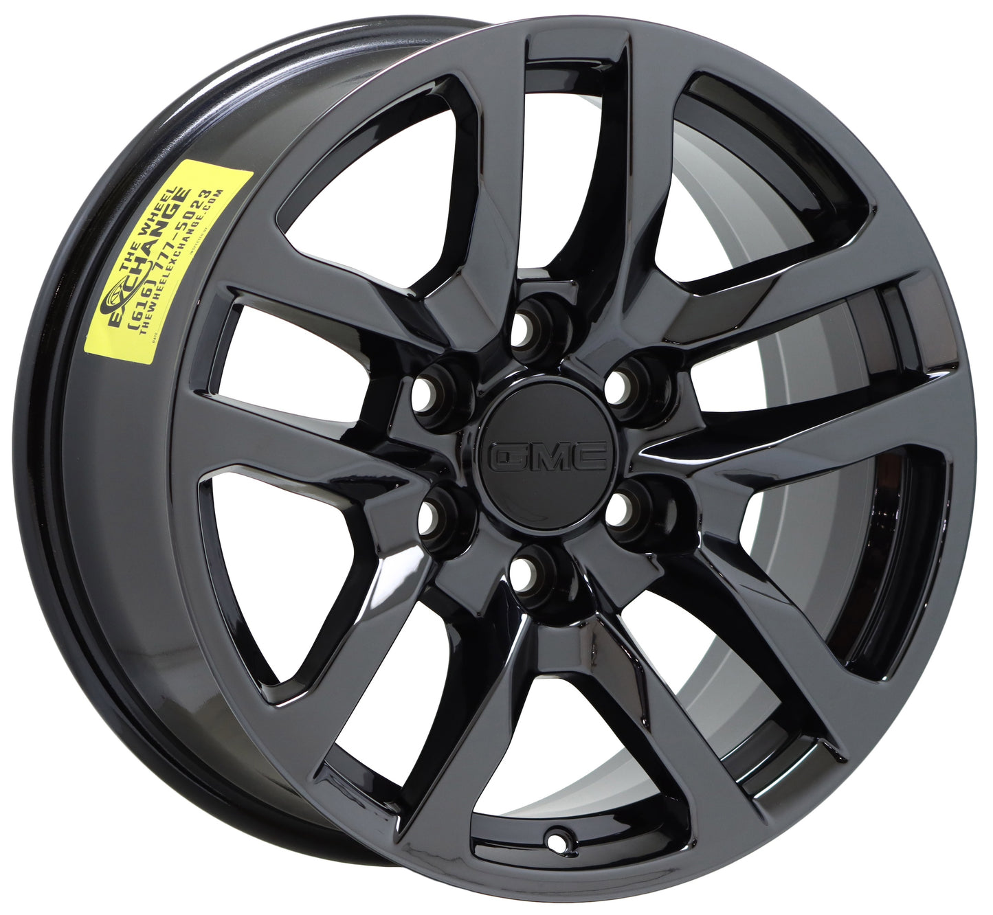 18" GMC Sierra 1500 Black Chrome wheels rims Factory OEM 5912 EXCHANGE