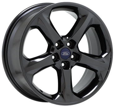 18" Ford Fusion Black Chrome wheels rims Factory OEM set 3959