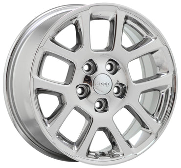18" Jeep Gladiator Bright Chrome wheels rims Factory OEM 2020-2023 set5 9241